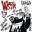 the album cover for WSTR - Skrwd (Red & Bone Split Vinyl) (Red) (Wht) [Download Included]