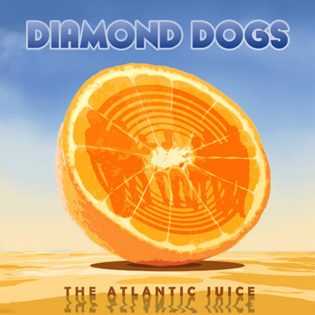 the album cover for Diamond Dogs - Atlantic Juice