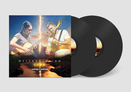 the album cover for Rodrigo Y Gabriela - Mettavolution Live [2LP]