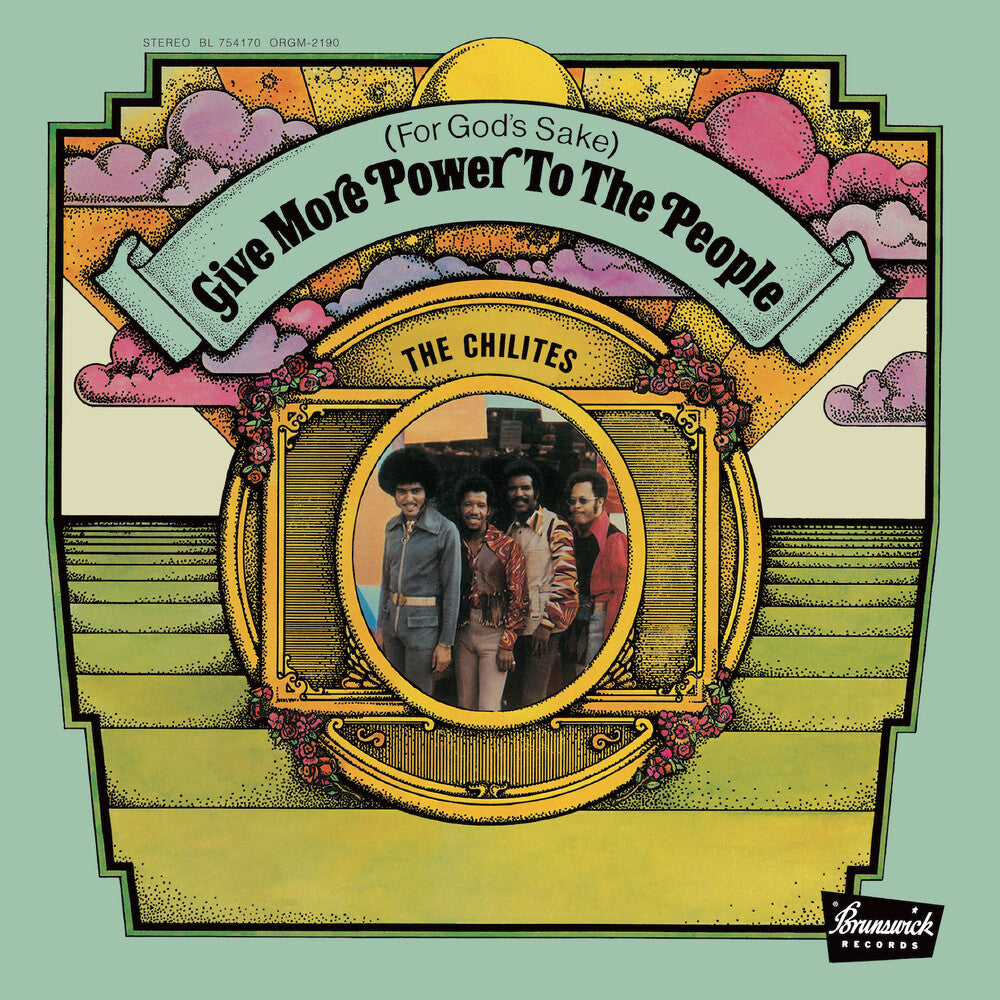 the album cover for Chi-Lites - For God's Sake Give More Power To The People - Yellow