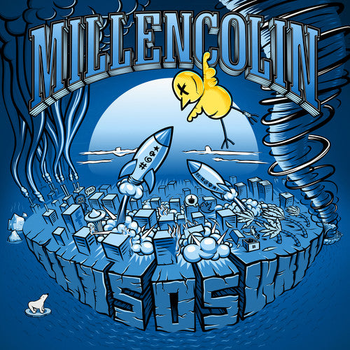 the album cover for Millencolin - SOS [LP]