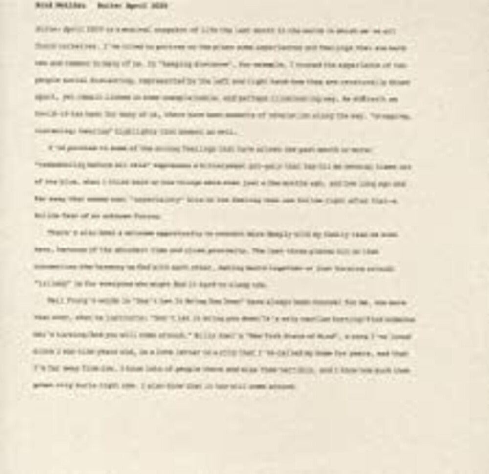 Suite: April 2020 [LP]