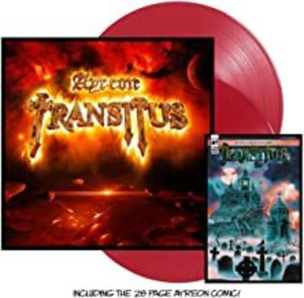 the album cover for Ayreon - Transitus [Colored Vinyl] (Red) (Uk)