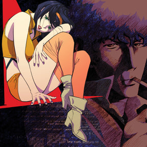 the album cover for Seatbelts - Cowboy Bebop (Original Series Soundtrack) [Red and Purple Swordfish/Red Tail 2LP]