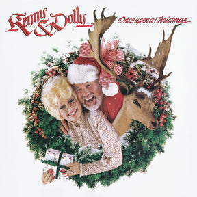 the album cover for Kenny Rogers & Dolly Parton - Once Upon A Christmas [LP]