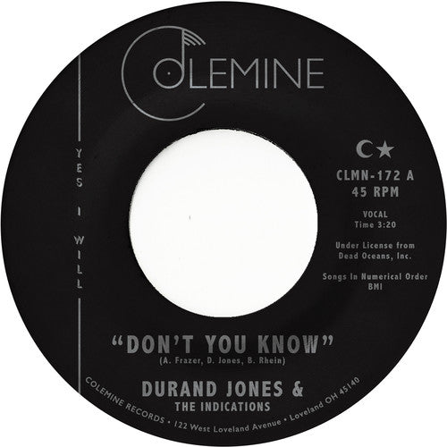 Durand Jones & The Indications - Don't You Know [Vinyl Single]