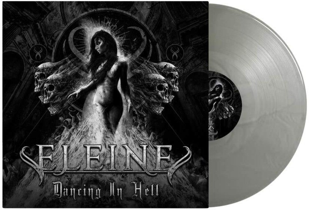 the album cover for Eleine - Dancing In Hell (Black & White Cover) [Cool Grey LP]