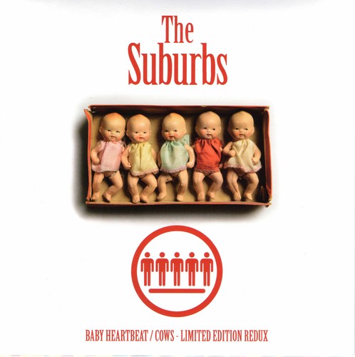 the album cover for Suburbs - Cows / Baby Heartbeat