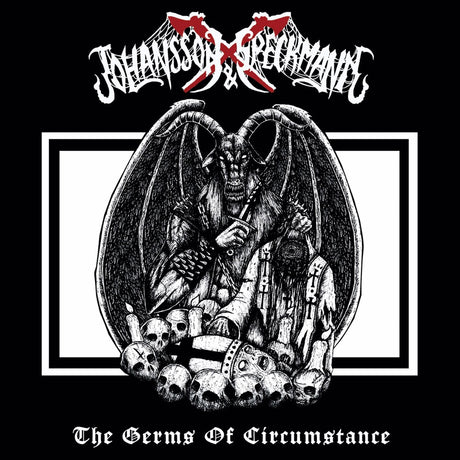 the album cover for Johansson & Speckmann - THE GERMS OF CIRCUMSTANCE