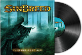 the album cover for Sinbreed - When Worlds Collide