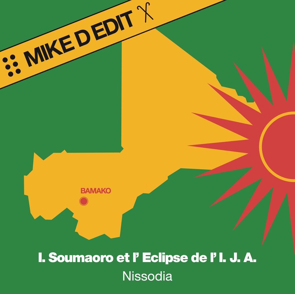the album cover for Idrissa Soumaoro Et Leclipse De Lija - Nissodia (Mike D Edit)