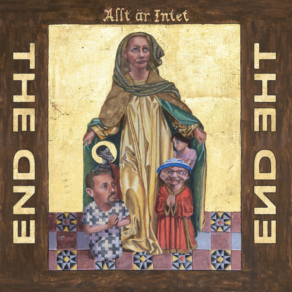 the album cover for The End - Allt Ar Intet [Blue LP]