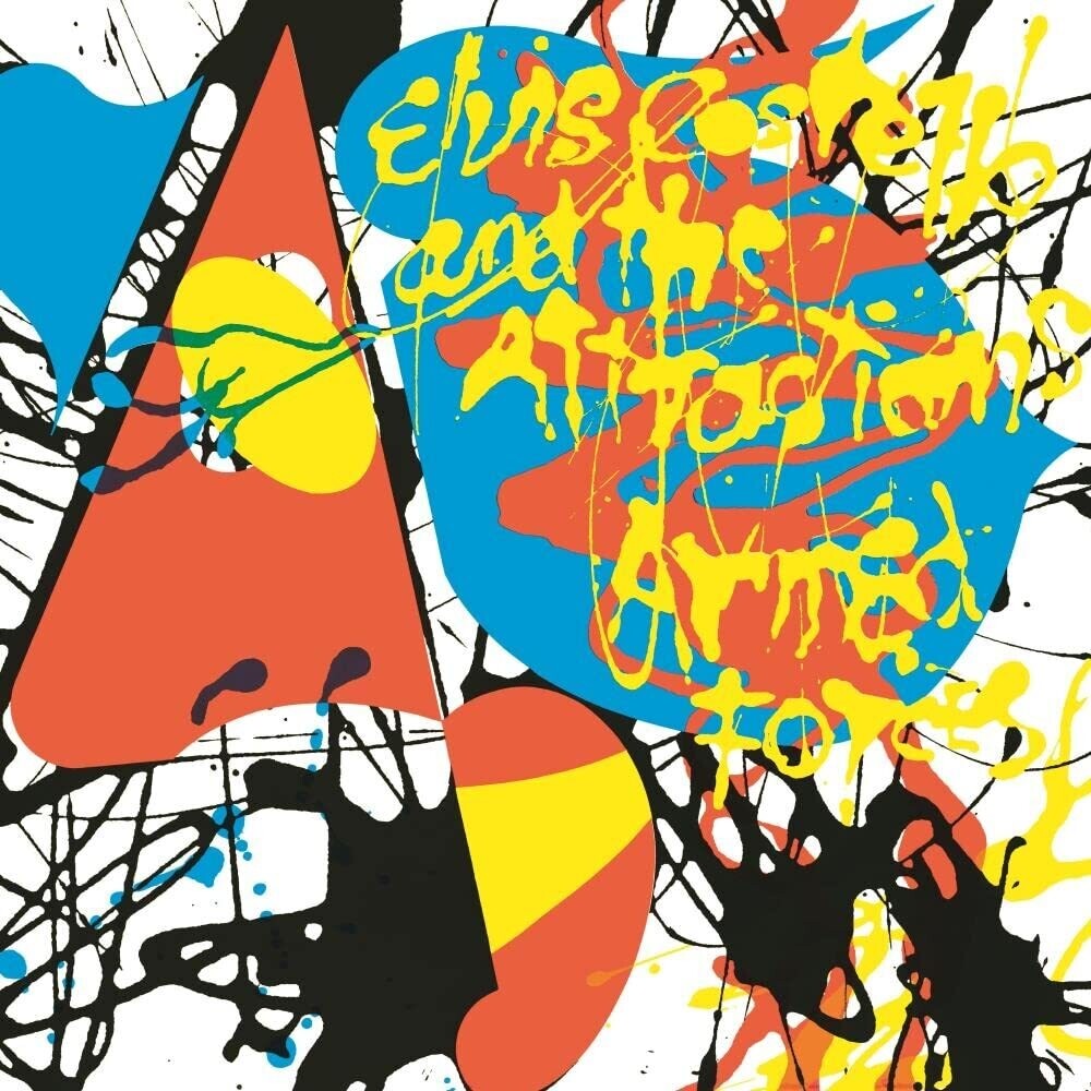 the album cover for Elvis Costello & The Attractions - Armed Forces (Box) [Colored Vinyl] [Deluxe]