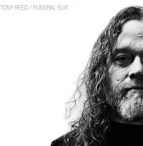 the album cover for Tony Reed - Blood And Strings: The Ripple Acoustic Series Chapter 2 Funeral Suit