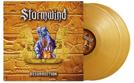 the album cover for Stormwind - Resurrection (Marble Gold Vinyl)