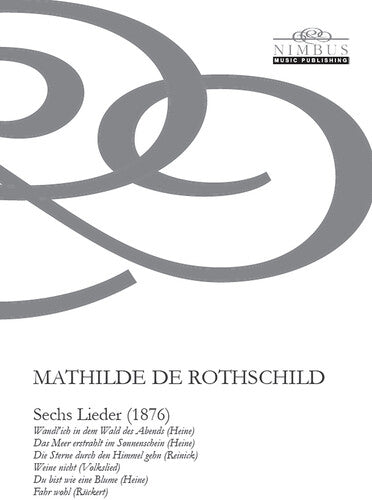 Rothschild - Sechs Lieder (1876) - Books