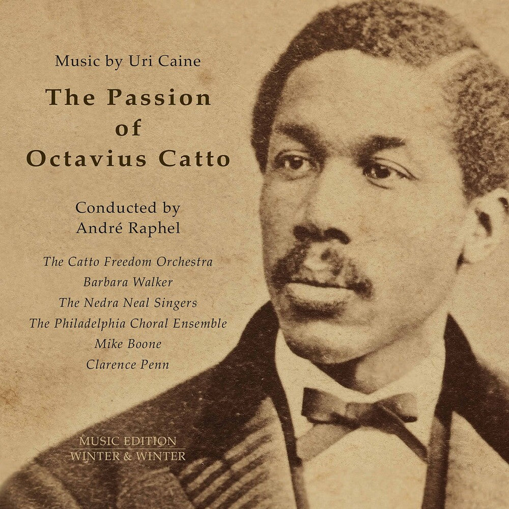the album cover for Caine - Passion of Octavius Catto