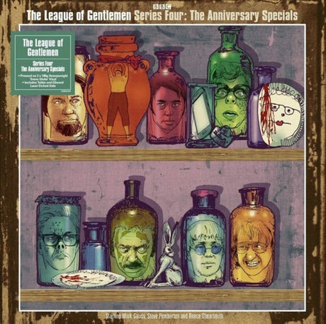 the album cover for League Of Gentlemen - League Of Gentlemen: Series 4 [180-Gram 'Snowglobe' Clear Vinyl]