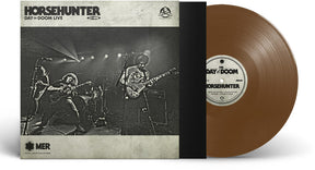 the album cover for Horsehunter - Day Of Doom Live (Brown Vinyl) (Brwn) [Limited Edition]