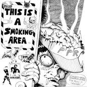 the album cover for This Is A Smoking Area / Various - This Is a Smoking Area / Various