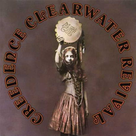 the album cover for Creedence Clearwater Revival - Mardi Gras