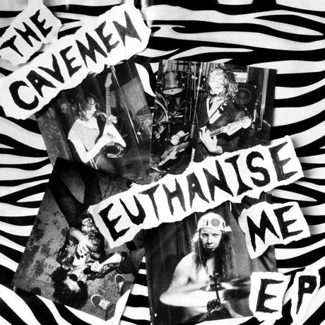 the album cover for Cavemen - Euthanise Me