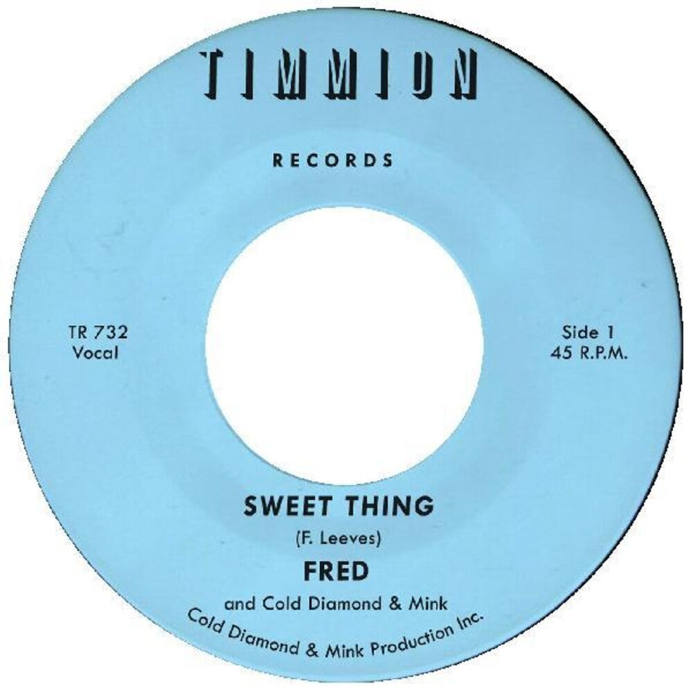the album cover for Fred - Sweet Thing / She's Outta Sight (inst.)