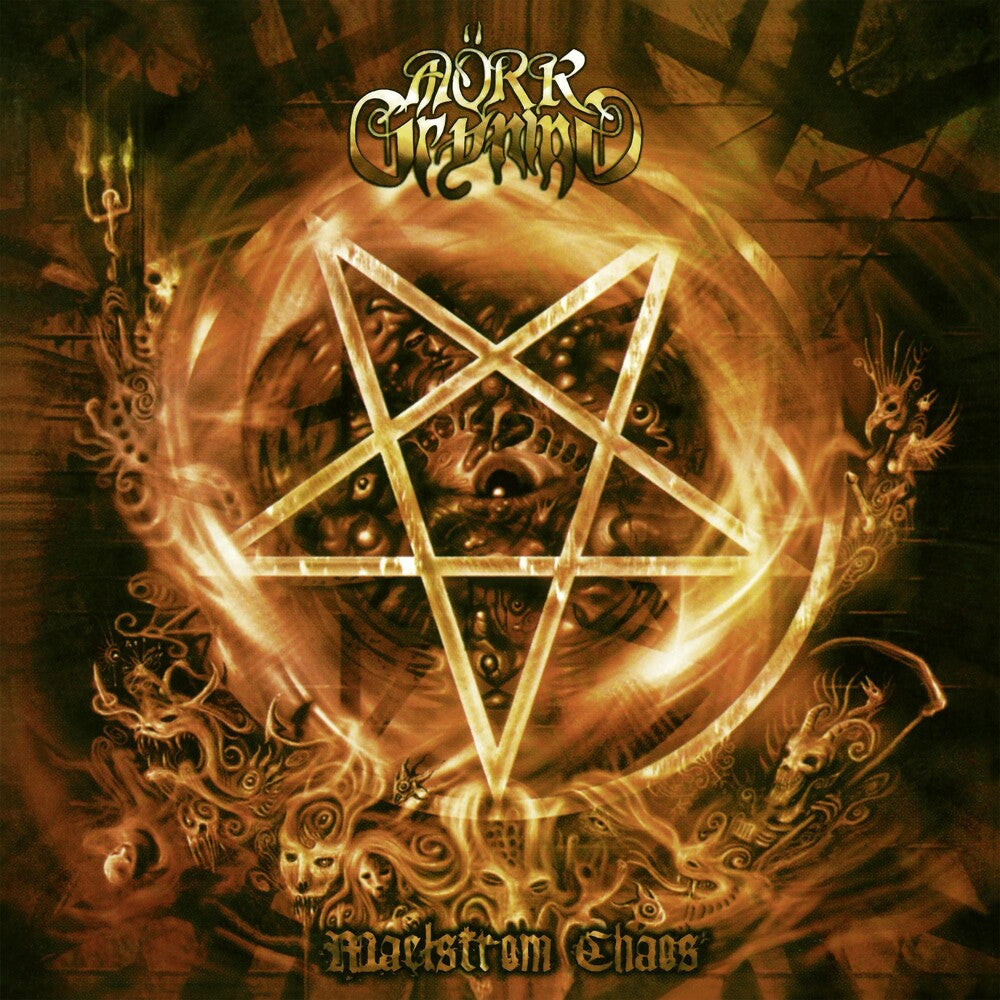 the album cover for Mork Gryning - Maelstrom Chaos