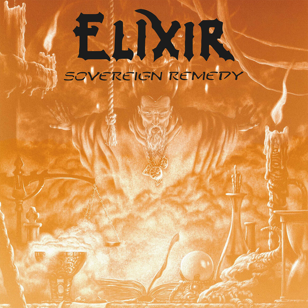 the album cover for Elixir - Sovereign Remedy