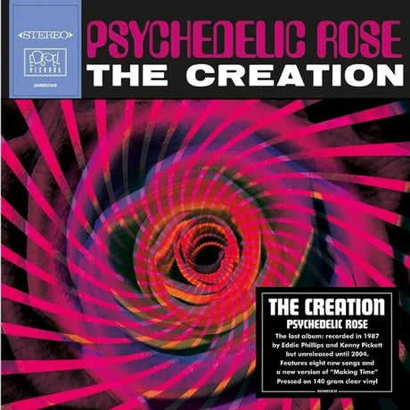 the album cover for Creation - Psychedelic Rose [140-Gram Clear Vinyl]