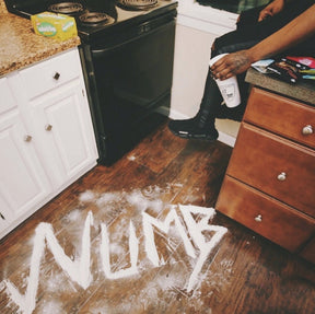 the album cover for Sha Hef - NUMB