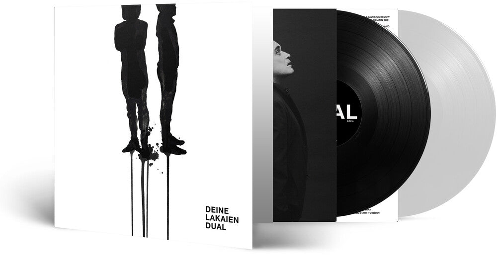 the album cover for Deine Lakaien - Dual (Blk) (Gate) [180 Gram] (Wht)