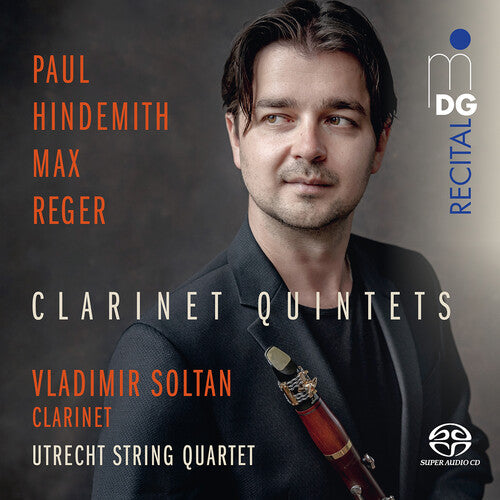 Hindemith / Soltant / Utrecht String Quartet - Clarinet Quintets - Super Audio CD