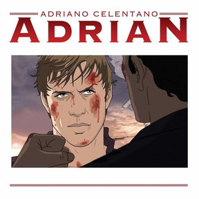 the album cover for Adriano Celentano - Adrian