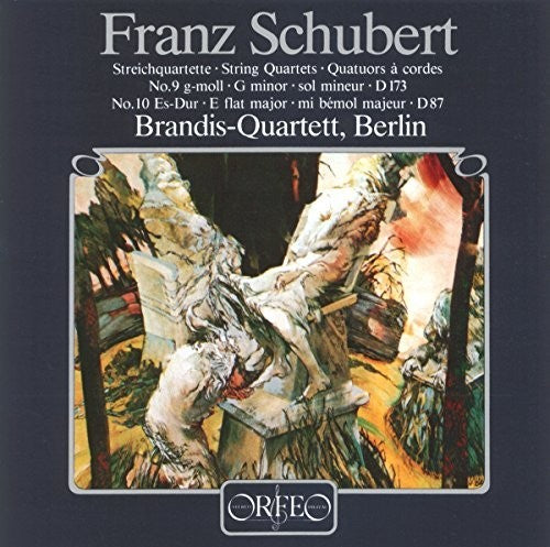 the album cover for Brandis Quartett - Streichquartette Nos 9 & 10