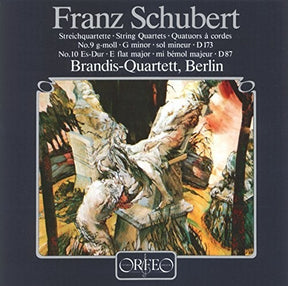 the album cover for Brandis Quartett - Streichquartette Nos 9 & 10
