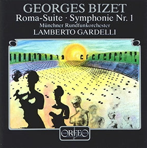 the album cover for Munchner Rundfunkorchester / Gardelli - Roma-Suite: Symphonie 1