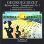 the album cover for Munchner Rundfunkorchester / Gardelli - Roma-Suite: Symphonie 1