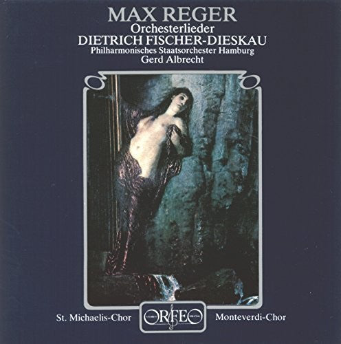 the album cover for Fischer-Dieskau / st Michaelis Chor Hamburg - Orchesterlieder