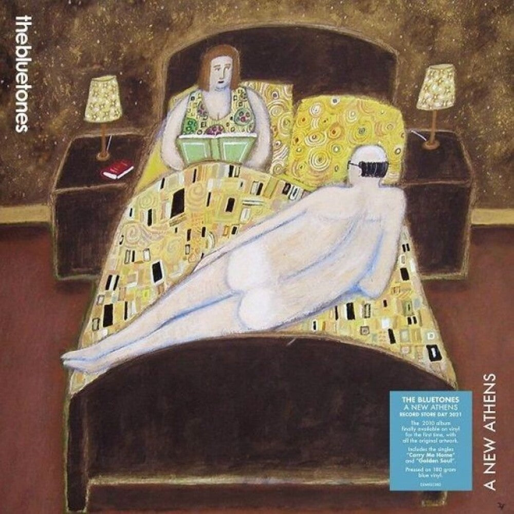 the album cover for Bluetones - New Athens [180-Gram Colored Vinyl]