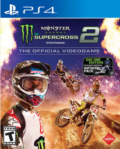 Ps4 Monster Energy Supercross 2 Rep - Ps4 Monster Energy Supercross 2 Rep - Video Game