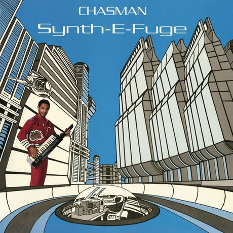 the album cover for Chasman - Synth-e-fuge
