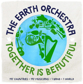 the album cover for The Earth Orchestra - Together Is Beautiful [LP]