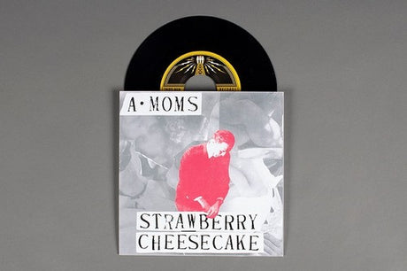 the album cover for Algebra Mothers/A-Moms - Strawberry Cheesecake / Modern Noise [Vinyl Single]
