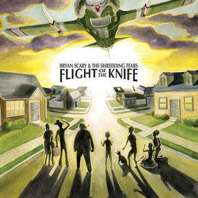 the album cover for Bryan Scary & The Shredding Tears - Flight Of The Knife [LP]