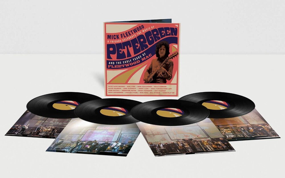 the album cover for Mick Fleetwood - Celebrate the Music of Peter Green and the Early Years of Fleetwood Mac [Limited Edition 4LP]