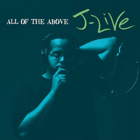 the album cover for J-Live - All Of The Above (Blue) [Reissue]