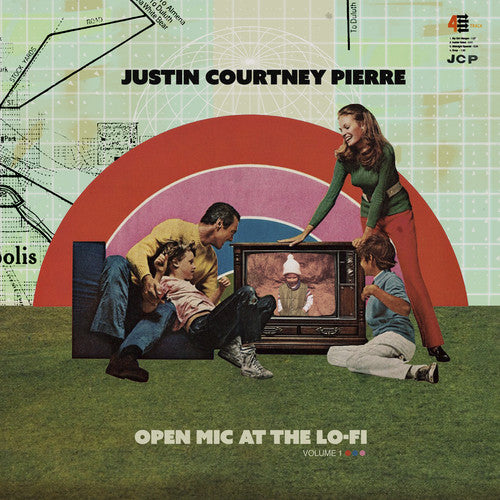 the album cover for Justin Courtney Pierre - Open Mic At The Lo-Fi : Vol 1 [RSD 2019]