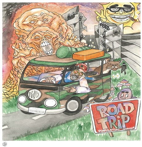 the album cover for Pistol McFly - Road Trip