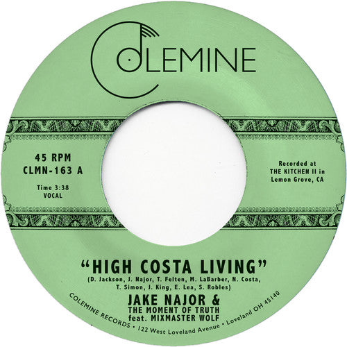 Jake Najor Feat Mixmaster Wolf - High Costa Living / Grab A Soda [7" Vinyl]
